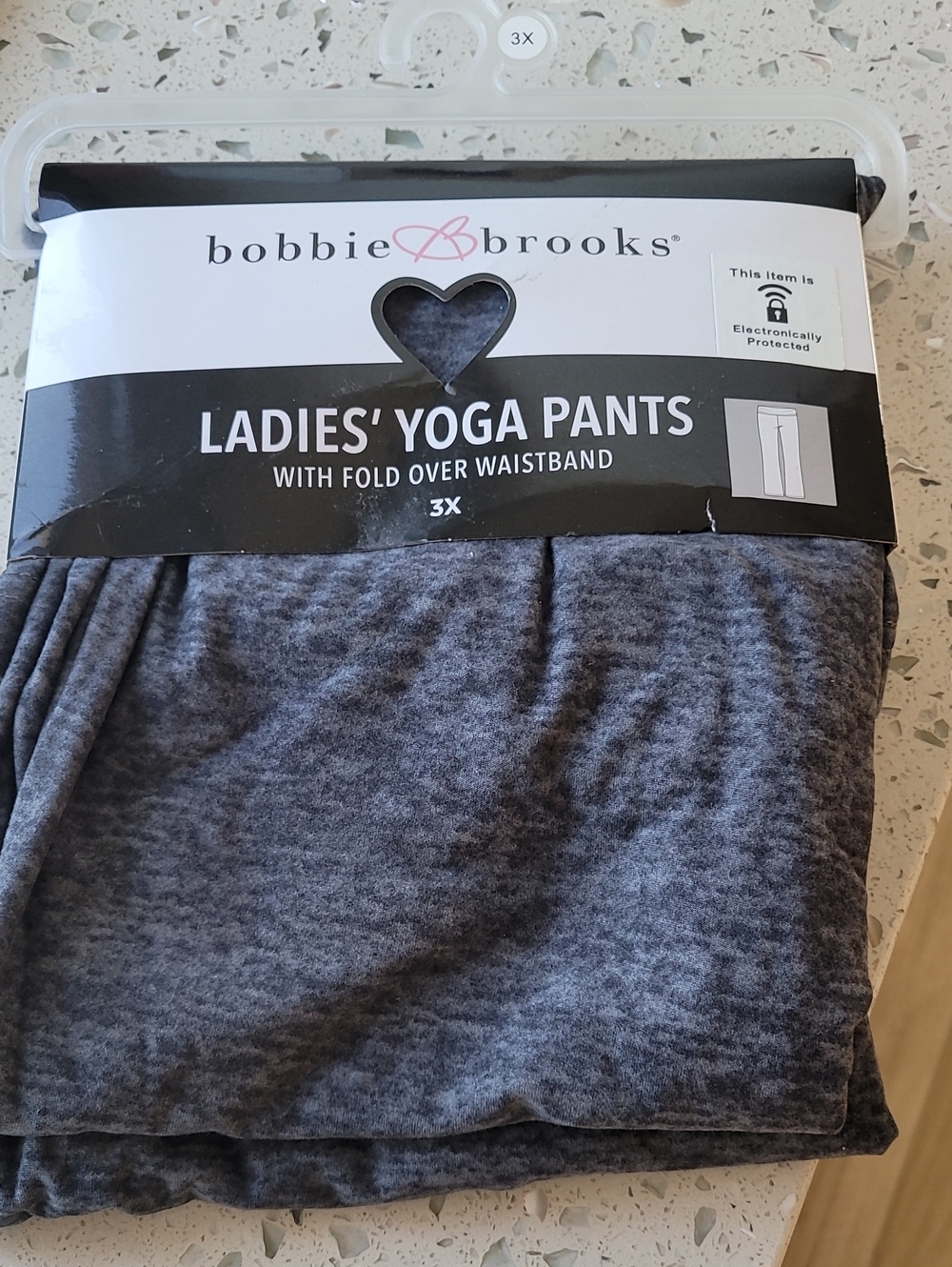 Bobbie Brooks Ladies' Yoga Pants - Heather Charcoal Gray